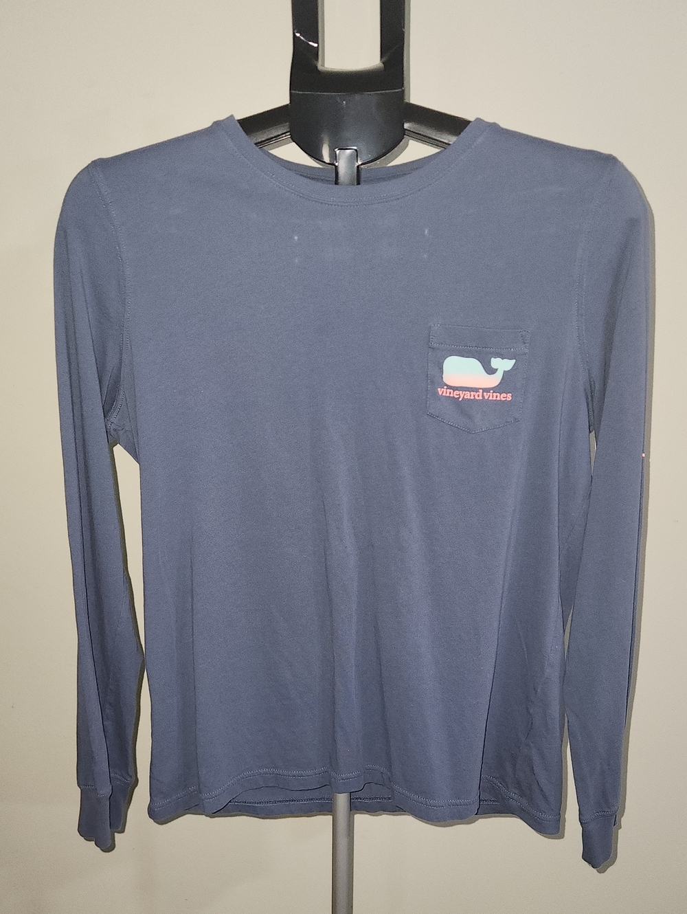Vineyard Vines Womens Blue Long Sleeve. Medium.